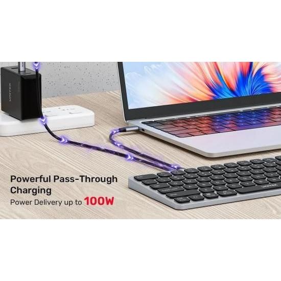国内正規品 UNITEK 9-in-1 USB-C Keyboard Hub ハブ付きキーボード