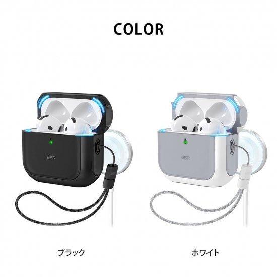 国内正規品 ESR AirPods4ケース ORBIT MagSafe充電対応ハイブリッド