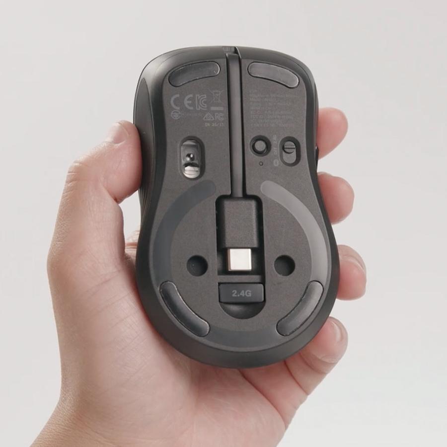 ESR 国内正規品 ワイヤレスマウス MagMouse PCに貼り付けて持ち運べる