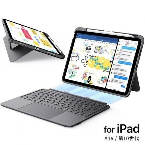 ESR 国内正規品 ESR FLEX 着脱式キーボードケース for iPad (A16 / 第