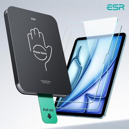 ESR 国内正規品 ESR UltraFit 液晶保護強化ガラスフィルム 2枚入り for