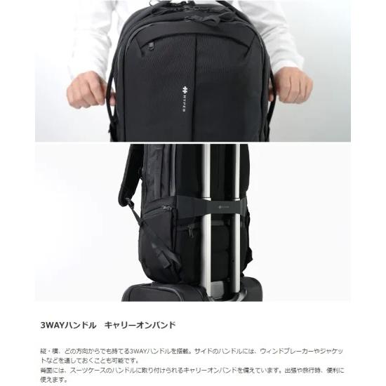 HYPERPACK PRO 16インチ ブラック Hyper（ハイパー） HyperPack Pro バックパック 16インチ ノート
