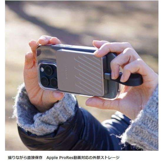 国内正規品 HACRAY ハクライ Apple ProRes動画 MagDrive 512GB MagSafe対応 外付け SSD 直記録ができるマグネット式_3