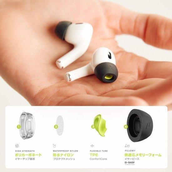 国内正規品 KeyBudz AirPods Pro専用イヤーチップ HYPERFOAM ヒート
