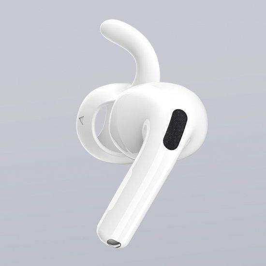 airpods4 anc AppleCare+ ケース、イヤーピース付き 国内正規品 KeyBudz AirPods4専用 イヤーフック やわらかでしっかり