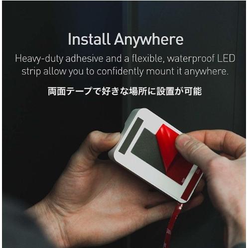 国内正規品 Luminoodle Click 単3電池対応暗いところに貼り付けるだけ 最大144ルーメン｜msquall-y｜09