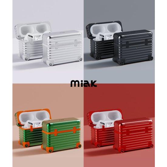 国内正規品 miak AirPods Pro (第2世代/第1世代） キャリーケース