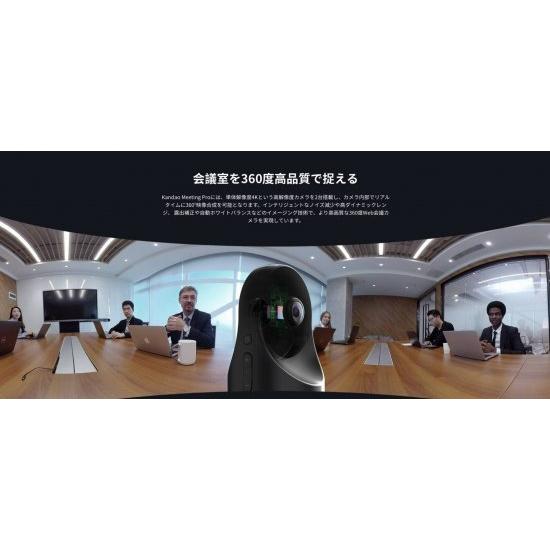 国内正規品 Kandao Meeting Pro Web会議用360°AIカメラ 360度webカメラ