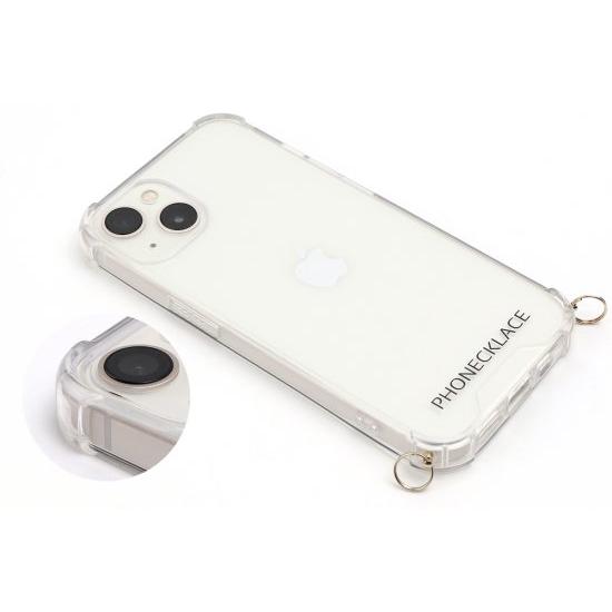 国内正規品 PHONECKLACE iPhone 14 Plus / iPhone 14 Pro Max チェーンショルダーストラップ付きクリアケース｜msquall-y｜11