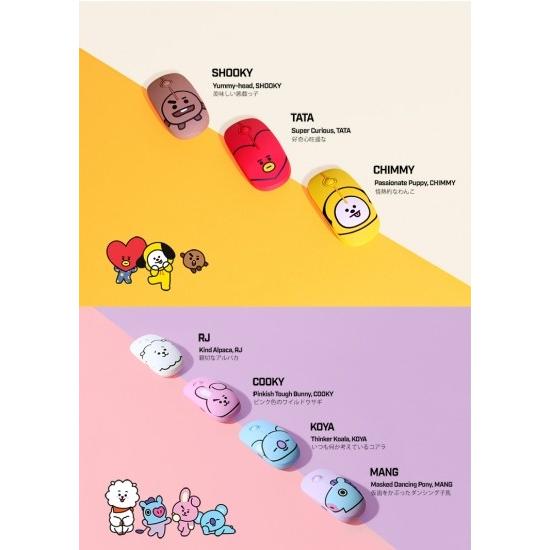 Bt21 無線マウス Line Friends とbtsがコラボ Bt21 無線マウス Bt21のキャラクターの顔がデザイン Rms Bt21 Tt Msquall 通販 Yahoo ショッピング