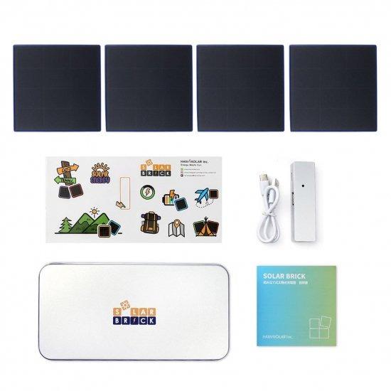 国内正規品 Solar Brick ソーラーブリック 超軽量・超薄型ソーラー充電