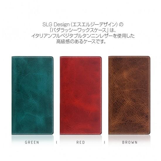 SLG Design iPhone XS Max 6.5インチ 手帳型 Badalassi Wax case バダラッシ・カルロ社社の品質高いレザーを使用した贅沢なiPhoneケース SD13728i65｜msquall-y