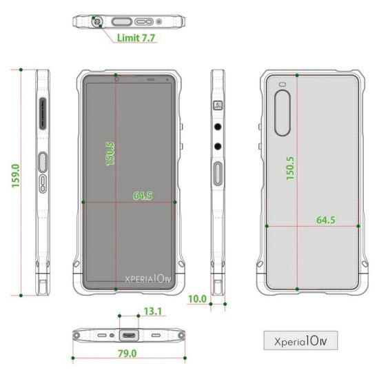 alumania EDGE LINE for XPERIA 10 IV アルミビレット＋アルマイトによる美しいアルミバンパー SO-52C SOG07 他 SX-A2104｜msquall-y｜18