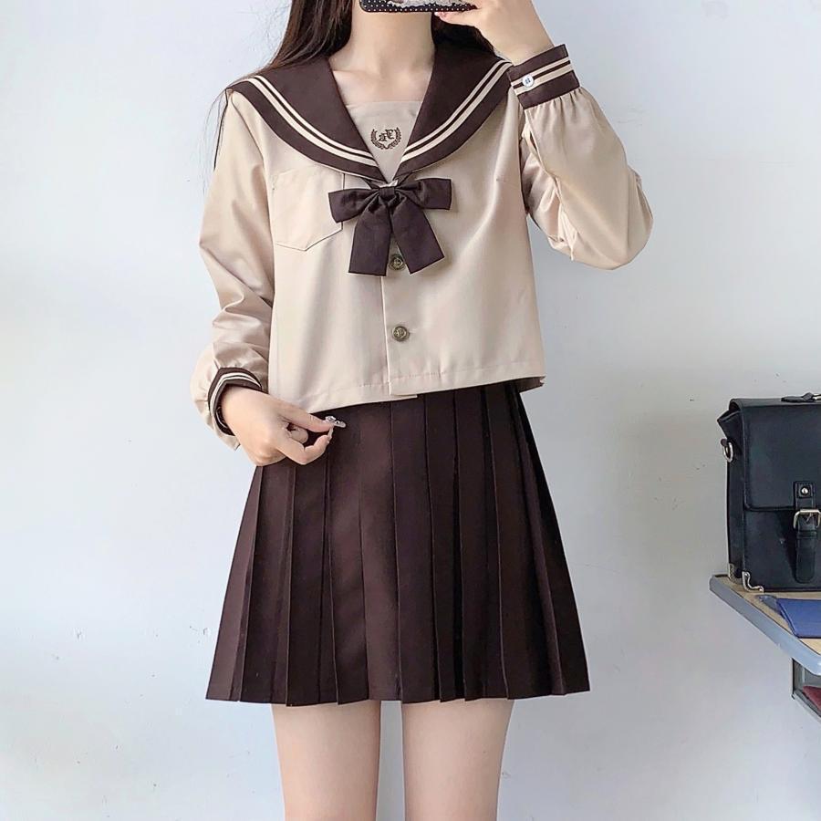 値下げ】セーラー服 制服 JK 2点セット コスプレ女子高生 高校生