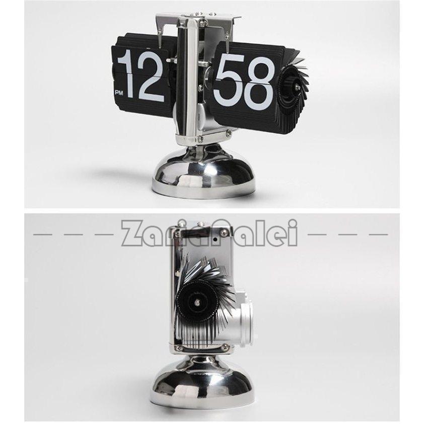 フリップクロック 置き時計 レトロ おしゃれ インテリア パタパタ時計