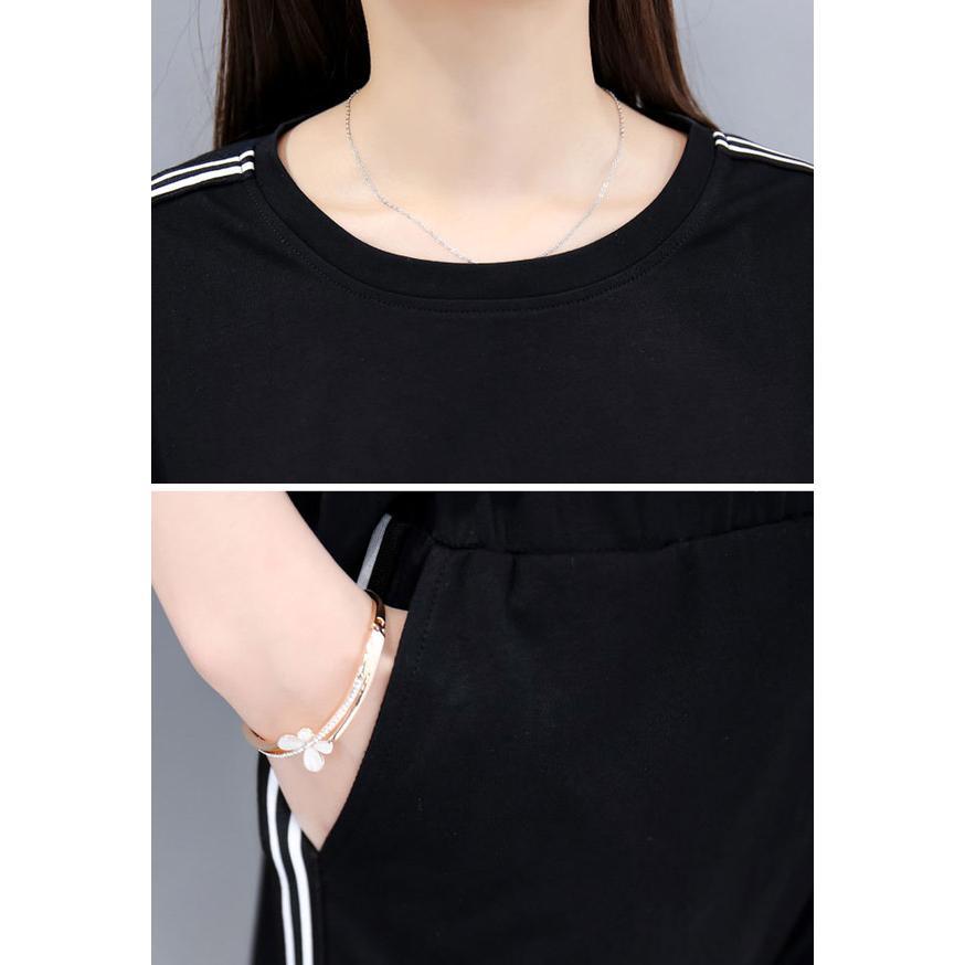 【大特価】スポーツウェア 上下 半袖 ルームウェア おしゃれ 上下セット パンツ フィットネス ウォーキング ヨガ セットアップ レディース () | ブランド登録なし | 10