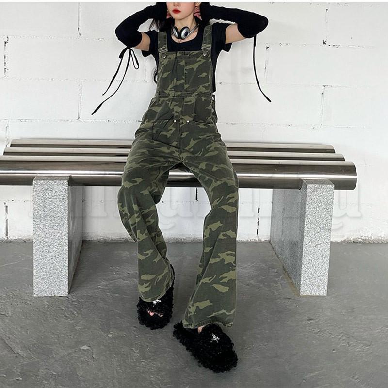 美品　カーハート　オーバーオール　サロペット　カモフラ　迷彩　32×32 carhartt - カーハート 80s 迷彩柄 ダックハンター