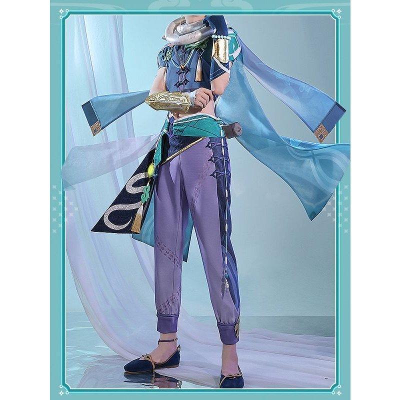 三分妄想1/3Delusion原神 Genshin 白朮-ビャクジュツ コスプレ衣装 コスチューム_1