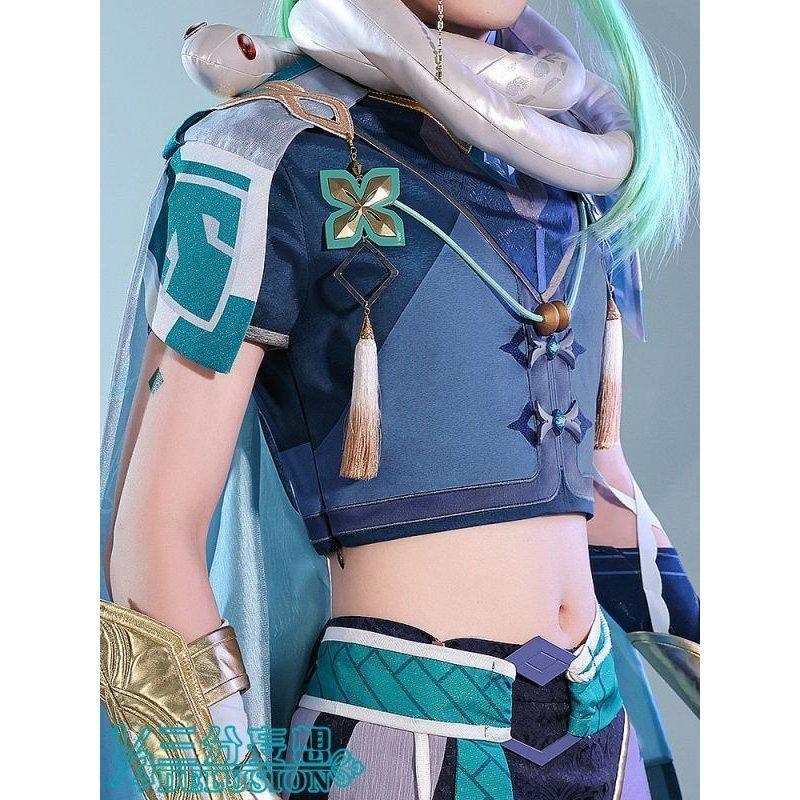 三分妄想1/3Delusion原神 Genshin 白朮-ビャクジュツ コスプレ衣装 コスチューム_3