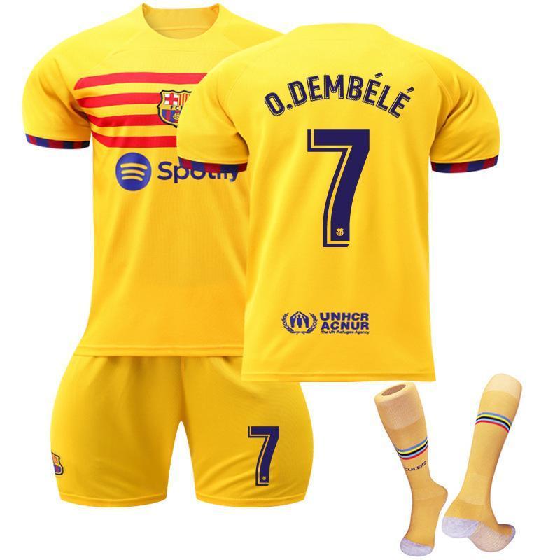 サッカーレプリカユニフォーム22-23アウェイ FCバルセロナ 子供 サッカーレプリカユニフォーム22-23アウェイ FCバルセロナ 子供