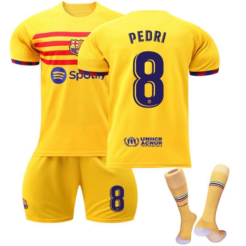 サッカーレプリカユニフォーム22-23アウェイ FCバルセロナ 子供 サッカーレプリカユニフォーム22-23アウェイ FCバルセロナ 子供