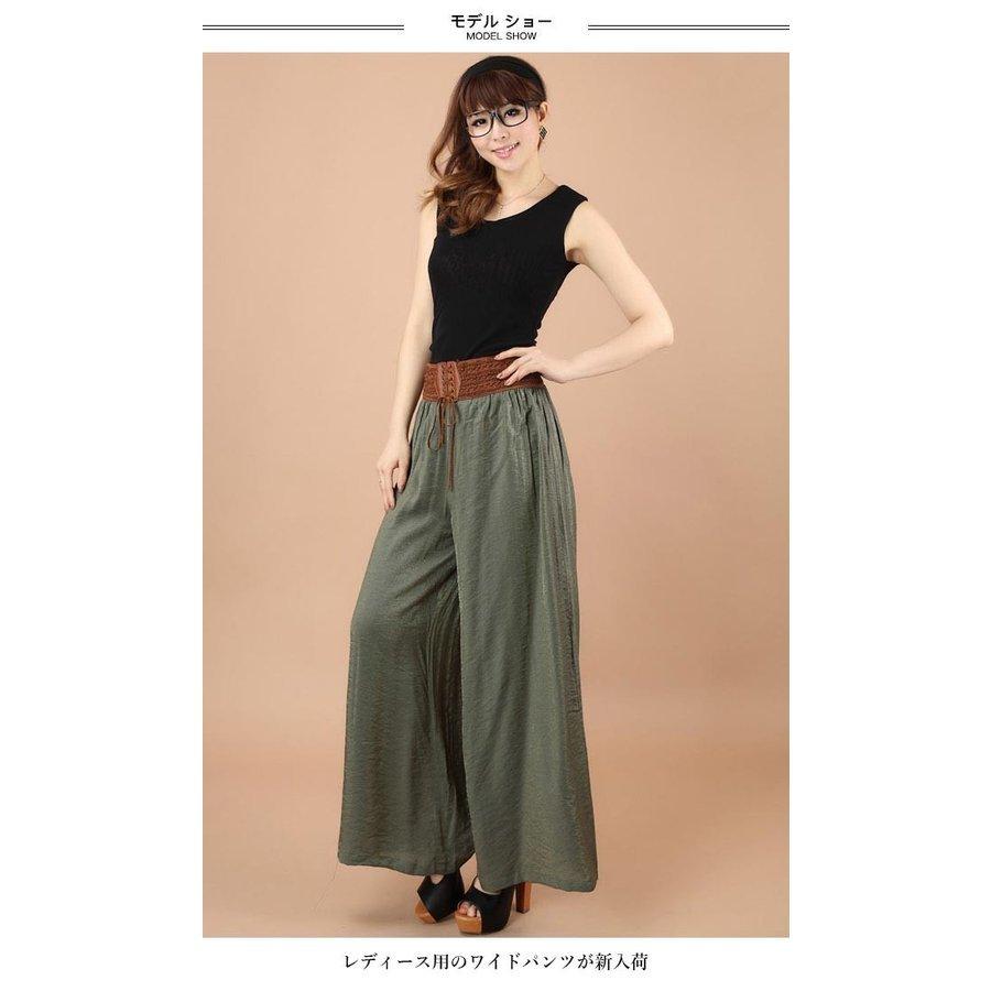 ワイドパンツ 体型カバー レディース ガウチョパンツ コーデ 夏 サマーパンツ 九分丈 薄手 ゆったり ロングパンツ レトロ パンツ お洒落 送料無料 Pd376 ペット用品店 通販 Yahoo ショッピング