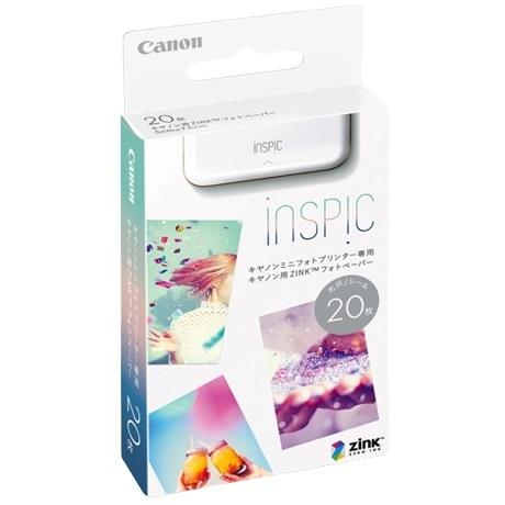 iNSPiC Canon 純正 ミニフォトプリンター フォトペーパー 20枚