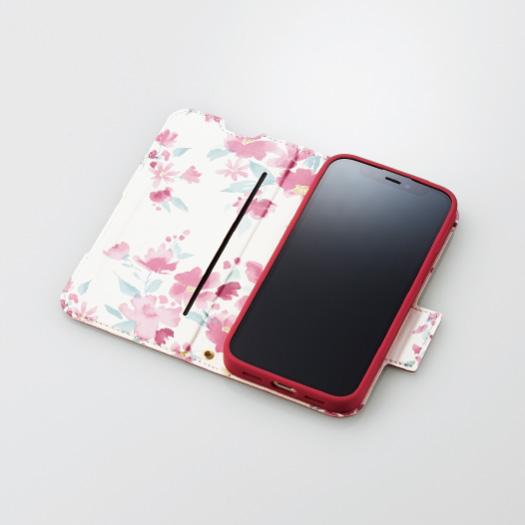 iPhone 13 Pro 手帳型ケース プレミアムレザーケース ピンク iPhone 13 Pro iphone13 Max ケース iPhone13pro 手帳型 MagSafe