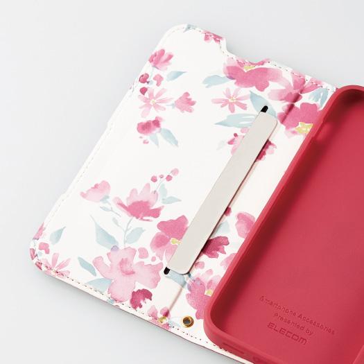 iPhone13 ケースunifiss ピンク レザー風 薄型 軽量 カバー iPhone13 ケースunifiss ピンク レザー風 薄型 軽量 カバー