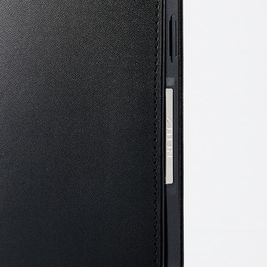 NEUTZ アウトレット iPhone 14 13 レザーケース ブラック エレコム