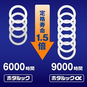 ホタルックα ホタルクス 旧NEC 丸形蛍光灯 FCL 32形 MILD色 昼