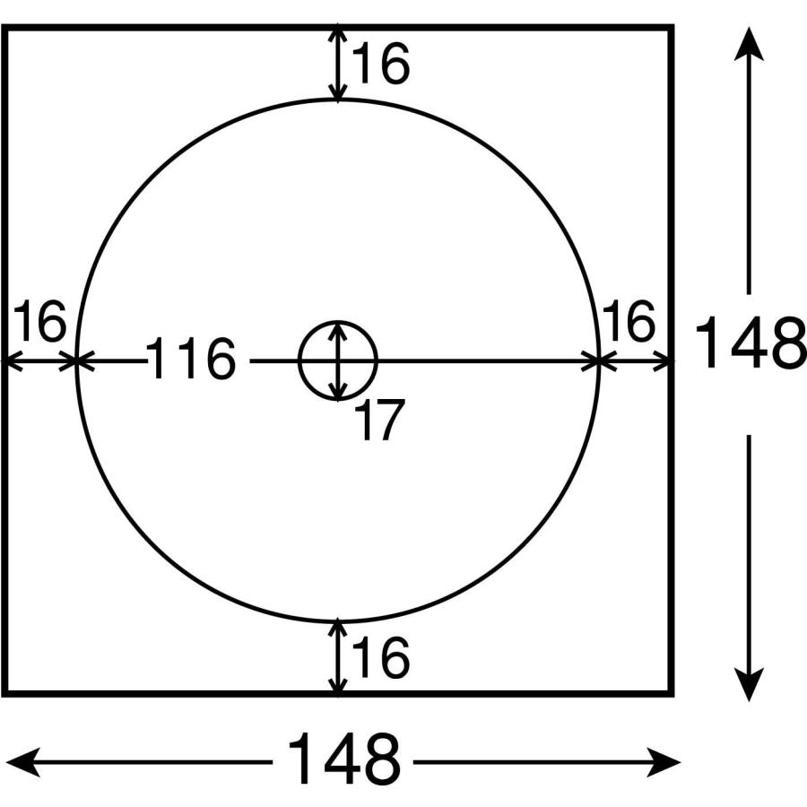 ELECOM エレコム CD DVD ラベルシール 内円17mm 40枚入 強粘着