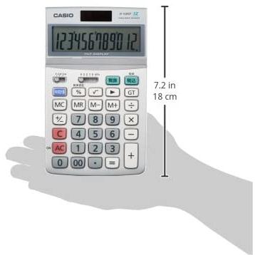 CASIO 実務電卓 12桁 簿記 時間計算 ジャストタイプ CASIO 実務電卓 12桁 簿記 時間計算 ジャストタイプ