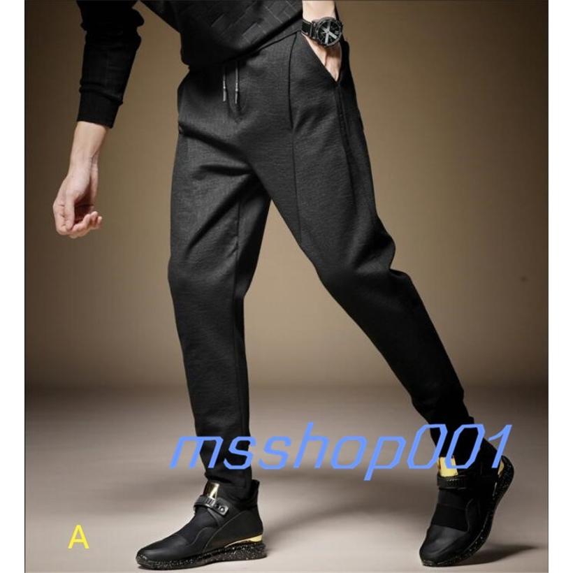 テーパードパンツ メンズ サルエルパンツ ジョガーパンツ カジュアル ウエストゴム 紐付き 高級感 品質良い 厚手 裏ボア付き 春 秋 冬 微ストレット Yh0176 エムズショップ 通販 Yahoo ショッピング