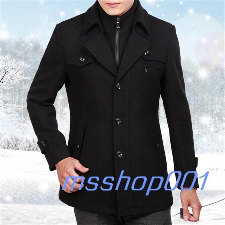 爆売り トレンチコート メンズ ステンカラーコート メルトン ミドル丈 ショート丈 中綿 カジュアル ビジネス 春 秋 冬 ジャケット スリム 無地 ジップ 2重襟 売り切れ必至 Seguridadwsg Cl