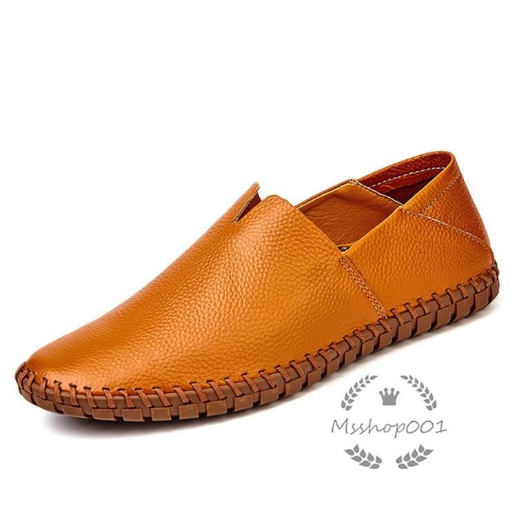 スリッポン メンズ フラットシューズ デッキシューズ 合成皮革 人気 カジュアル 無地 シンプル ドライビングシューズ 滑り止め 春 夏 秋 ローカット 21激安通販