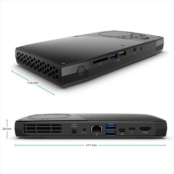 インテル Intel NUC core i7 6770HQ搭載 小型ベアボーンPC