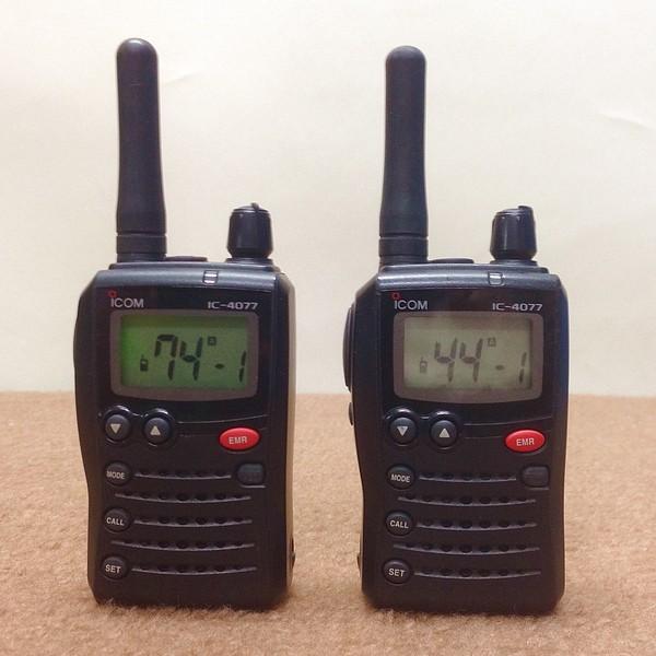 ICOM アイコム特定小電力トランシーバーIC-4077S [中古 ICOM アイコム特定小電力トランシーバーIC-4077S [中古