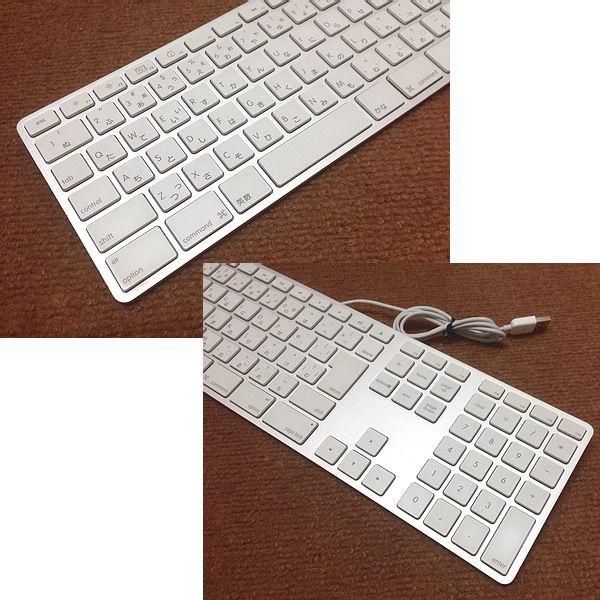 Apple 純正日本語USBキーボード [MB110J/A] マウス [MB112J/B]セット　[中古]｜mssk｜03