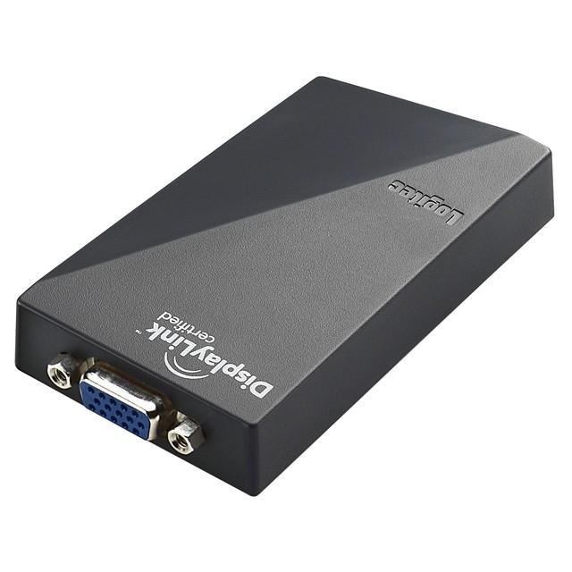 USB 2.0対応 マルチディスプレイアダプタ(WXGA+対応モデル) Logitec LDE-SX015U [新品][モニター周辺機器]｜mssk｜02