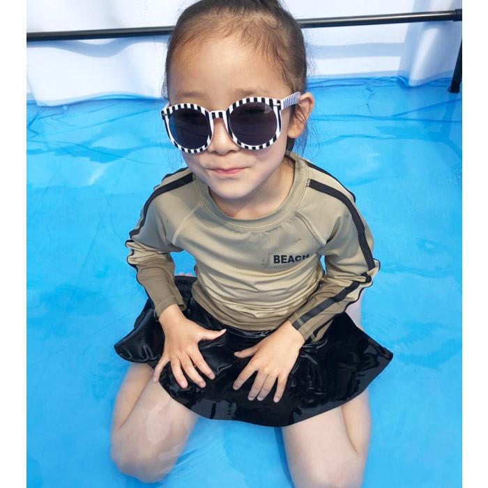 キッズ 水着 子供用 女の子 ラッシュガード 女児 上下セット スカート付きパンツ 930 08 09 Next Wall 通販 Yahoo ショッピング