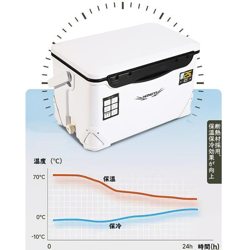 釣り用クーラーボックス 大容量 32/48L 座れる頑丈マッスル 釣り用クーラーボックス 大容量 32/48L 座れる頑丈マッスル