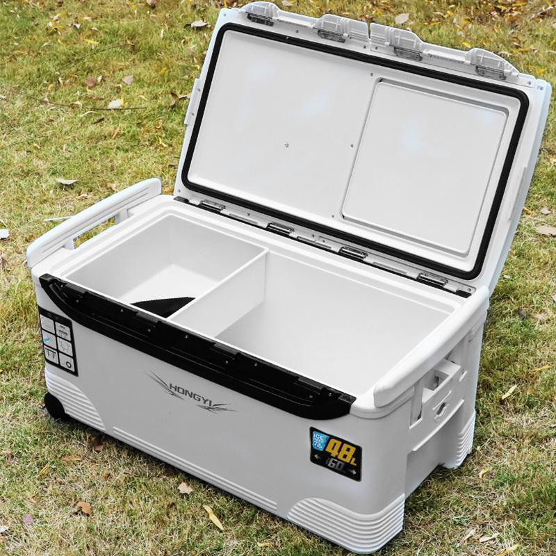 釣り用クーラーボックス 大容量 32/48L 座れる頑丈マッスル 釣り用クーラーボックス 大容量 32/48L 座れる頑丈マッスル