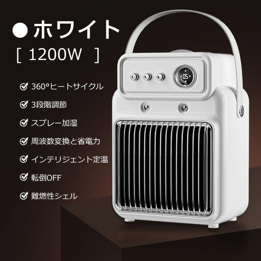 SHARP 加湿セラミックファンヒーター 2025年1月購入未使用品 しっかり大風量暖房 | HX-RK12 | プラズマクラスター電気暖房機：シャープ