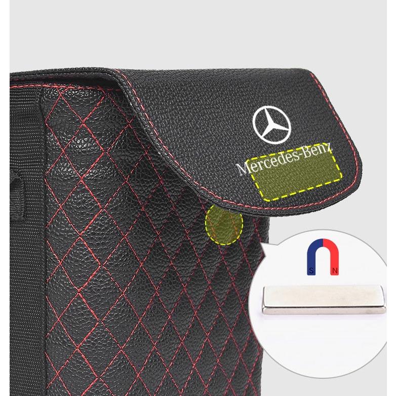 メルセデスベンツ 吊り下げ 車用ゴミ箱 車用収納ケース ダストボックス