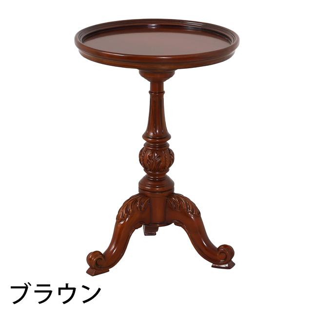 【超美品】 テーブル 白 カフェテーブル 丸型 高さ60 アンティーク家具 姫系家具 サイドテーブル ラウンドテーブル (62211 83975) (KR) 【P1881651307】(10490円)