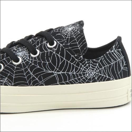 コンバース スニーカー オールスター 100 スパイダーウェブ ロー ブラック ローカット レディース カジュアル CONVERSE ALL STAR 100 SPIDERWEB OX BLACK｜mstage｜03