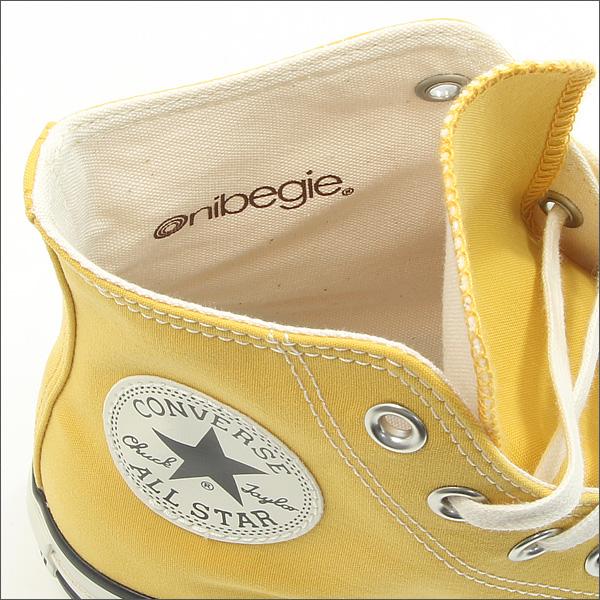 コンバース オールスター オニベジ HI クチナシ ハイカット スニーカー レディースサイズ イエロー 黄色 CONVERSE ALL STAR ONIBEGIE HI KUCHINASHI 1SD052｜mstage｜05