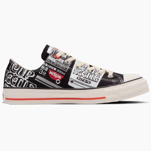 コンバース オールスター (R) カップヌードル スリップ ＯＸ ブラック CONVERSE ALL STAR (R) CUPNOODLE SLIP OX BLACK ユニセックス レディースサイズ 31308360｜mstage｜04