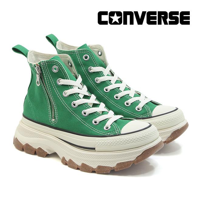 Converse オリーブグリーン レインシューズ CONVERSE AS R OLIVE GREEN LEATHER OX DEEP SEA（コンバース